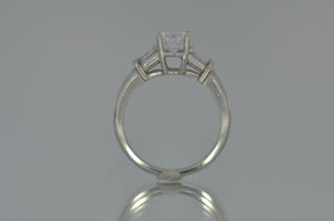 Classic Engagement Ring in Platinum