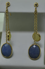 Load image into Gallery viewer, Quartz dangle earrings
