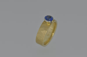 Siletz Style With Half Bezel Custom Ring