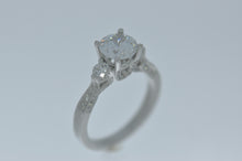 Load image into Gallery viewer, Embellished Side Profile Engagement Ring
