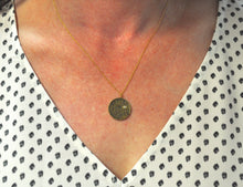 Load image into Gallery viewer, Contrast Medallion Necklace
