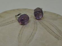 Load image into Gallery viewer, Scarab amethyst earrings
