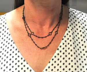 36" four leaf clover necklace