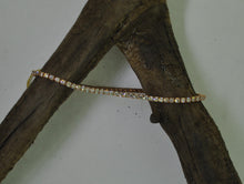 Load image into Gallery viewer, Pink gold tennis bracelet
