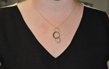 Load image into Gallery viewer, Three Drop Petite Eclipse Pendant
