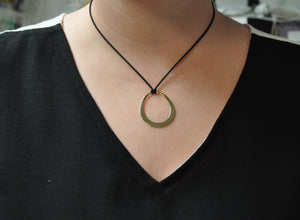 48 mm Oval Eclipse Pendant