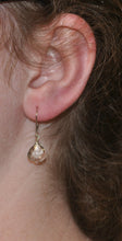 Load image into Gallery viewer, Rock Crystal Quartz Briolette Earrings
