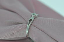 Load image into Gallery viewer, Diamond Promise Ring in 14KW gold
