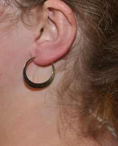38 mm Eclipse Hoop Earrings