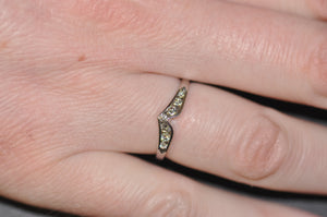 Gemata Style Wedding Band Custom Ring