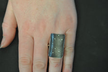 Load image into Gallery viewer, Starry Night EcoSilver Ring
