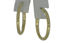 Load image into Gallery viewer, 30 mm Yellow Gold Hoops
