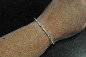 Flexible diamond bracelet