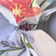 Load image into Gallery viewer, Pick this grape garnet ring
