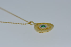 Spark Creations Emerald Pendant