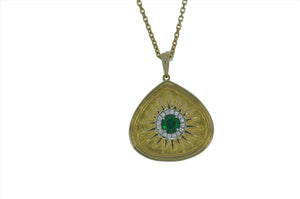 Spark Creations Emerald Pendant