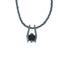 Load image into Gallery viewer, 4 mm Blue Sapphire Solitaire Pendant
