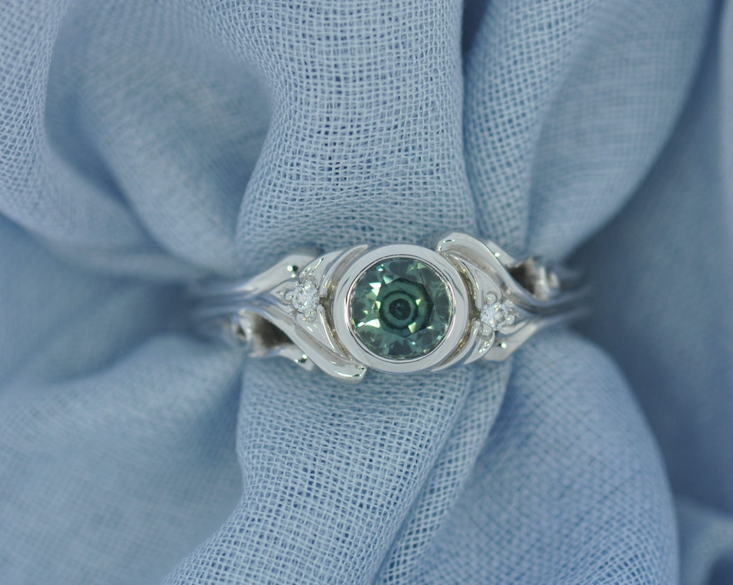 Trillium Sapphire Ring