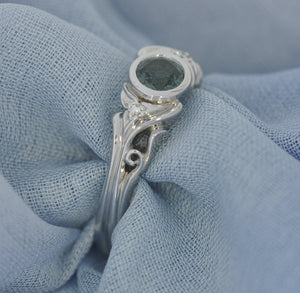 Trillium Sapphire Ring