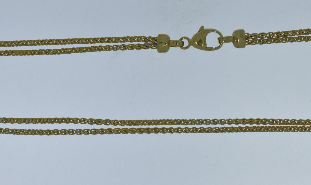 Spiga Chain in 18 kt Yellow Gold