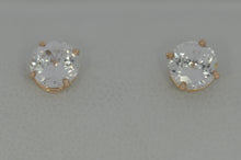Load image into Gallery viewer, White Zircon Studs

