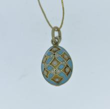 Load image into Gallery viewer, Enameled Egg Pendant/Charm
