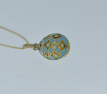 Load image into Gallery viewer, Enameled Egg Pendant/Charm
