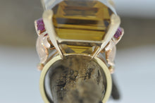 Load image into Gallery viewer, Brownish Citrine Eye-Opening Ring
