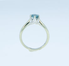 Load image into Gallery viewer, Montana Blue Sapphire Solitaire
