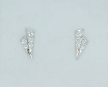 Load image into Gallery viewer, Lightning Bolt Diamond Earrings

