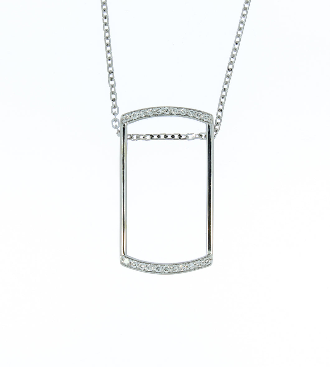 High Quality Rounded Rectangle Pendant