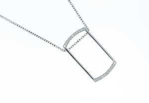High Quality Rounded Rectangle Pendant