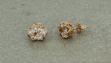 Load image into Gallery viewer, Morganite in Rose Gold Swag
