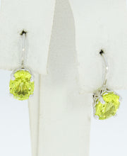 Load image into Gallery viewer, Neon Canary Tourmaline Earrings
