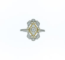 Load image into Gallery viewer, Vintage Look Two Tone Ring
