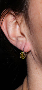Neon Canary Tourmaline Earrings