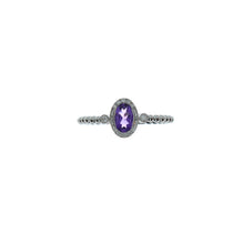 Load image into Gallery viewer, Oval Amethyst Ring

