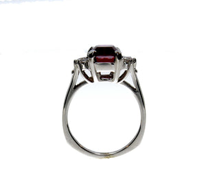 Special Rubellite Tourmaline Ring