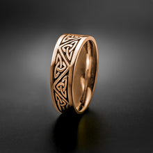 Load image into Gallery viewer, Studio 311 Wide Trinity Knot Wedding Band
