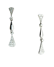 Load image into Gallery viewer, Pave Diamond Dangles
