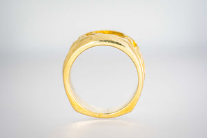 Caribou Gold Ring by Paul Iwanaga