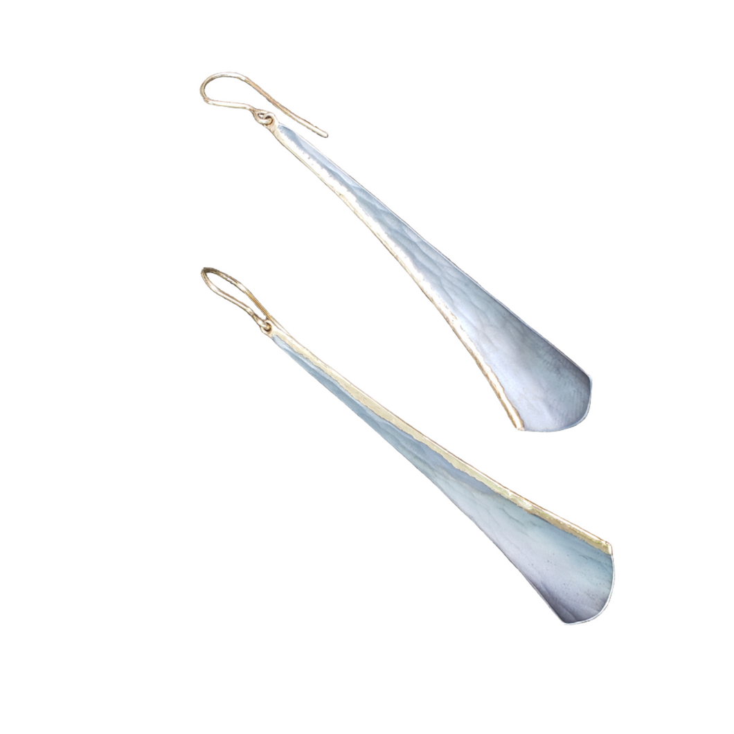 Super Long Orchid Earrings