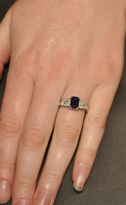 Purple Mountains Majesty Ring